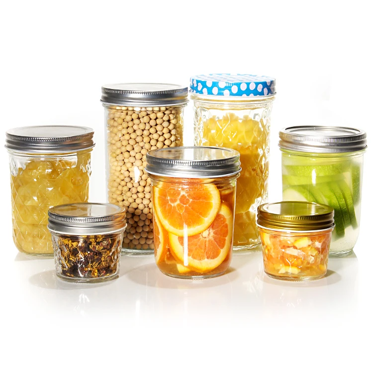 Customized Shape 500ml Large Honey Jar Jar With Lid Buy Food Glass