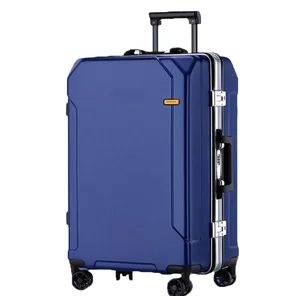 Aluminum Frame Trolley Luggage  Multifunctional  Large Capacity  Luggage Suitcase High Quality ABS+PC Boarding Case