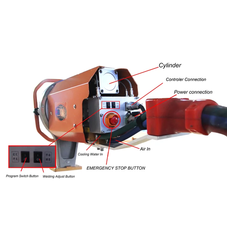 Manual Hand Spot Welder Portable Welding Machine