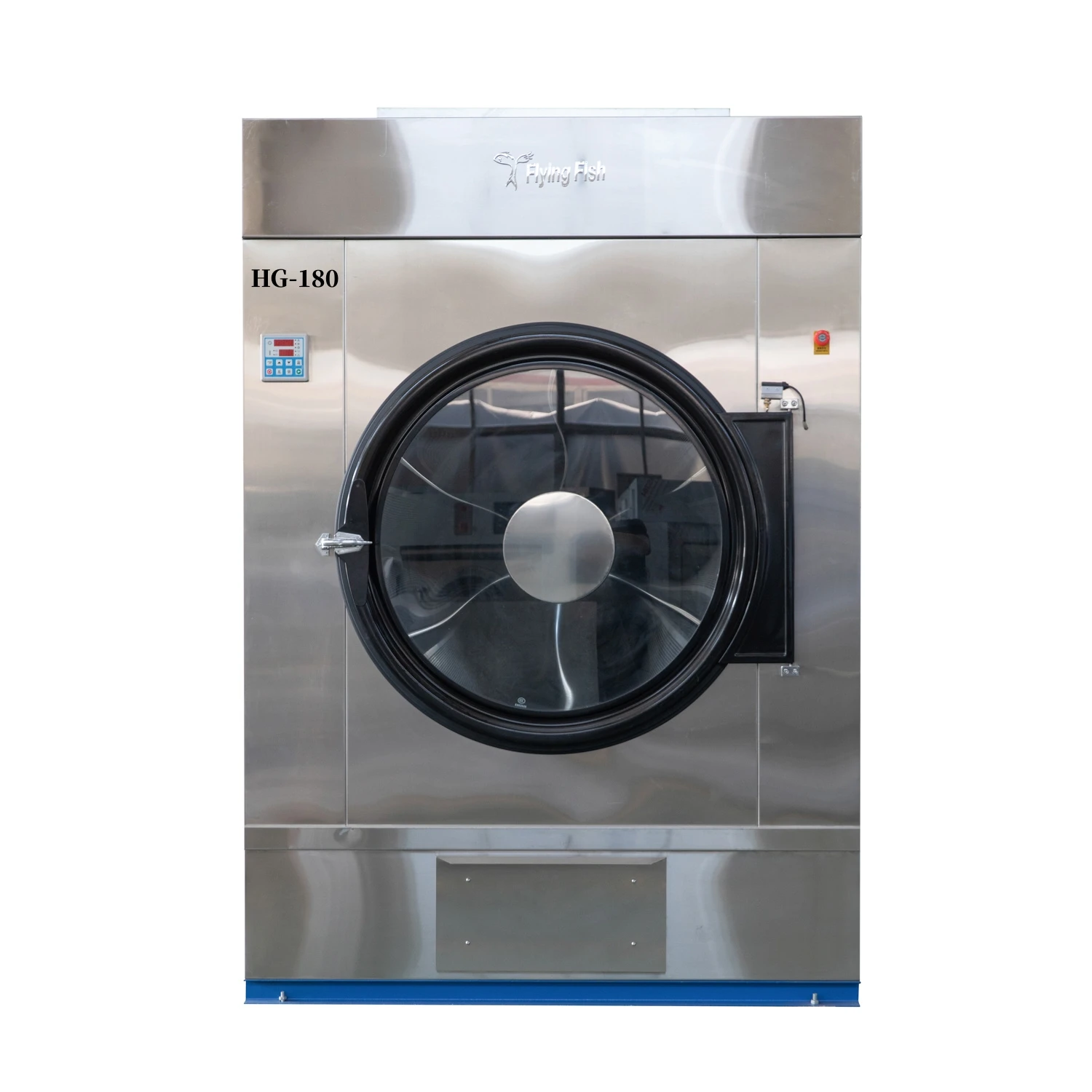 Industrial Stainless Steel Automatic Gas Heating Big Capacity Heavy 180KG Laundry Bed Sheets Clothes Dryer Machine Factory Price