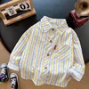 Camicia Sunshine Boy-blu