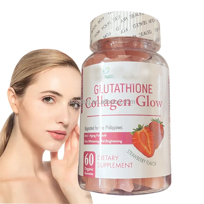 OEM Glutathione Collagen Glow Gummies - Whitening Supplement
