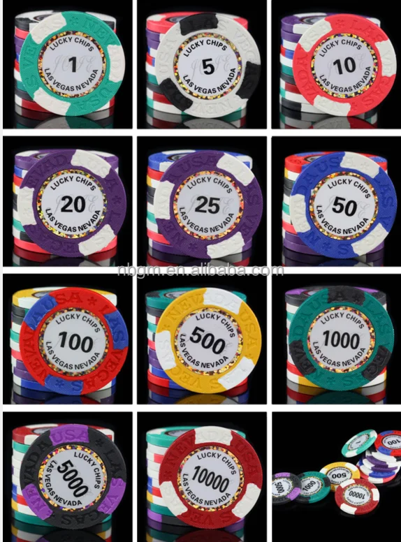 14g Clay Poker Chips La Lucky Poker Chips Buy Poker Chip,Custom Chip