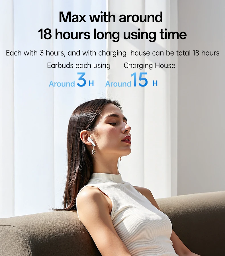 Yesido BT5.3 Wireless Headphone Ultra Good Quality Sound In-ear TWS Wireless Earphone TWS35