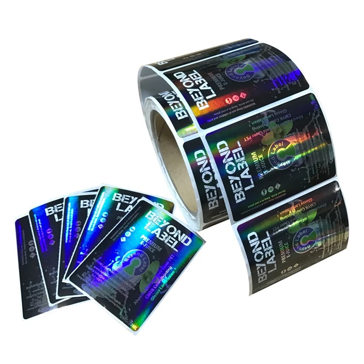 Custom Waterproof PVC Sticker Roll Die Cut Printing Label Vinyl Sticker