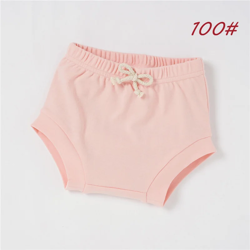 Горячая Распродажа супер мягкие однотонные От 0 до 3 лет Детские футболки с короткими рукавами трусы-подгузники из органического хлопка