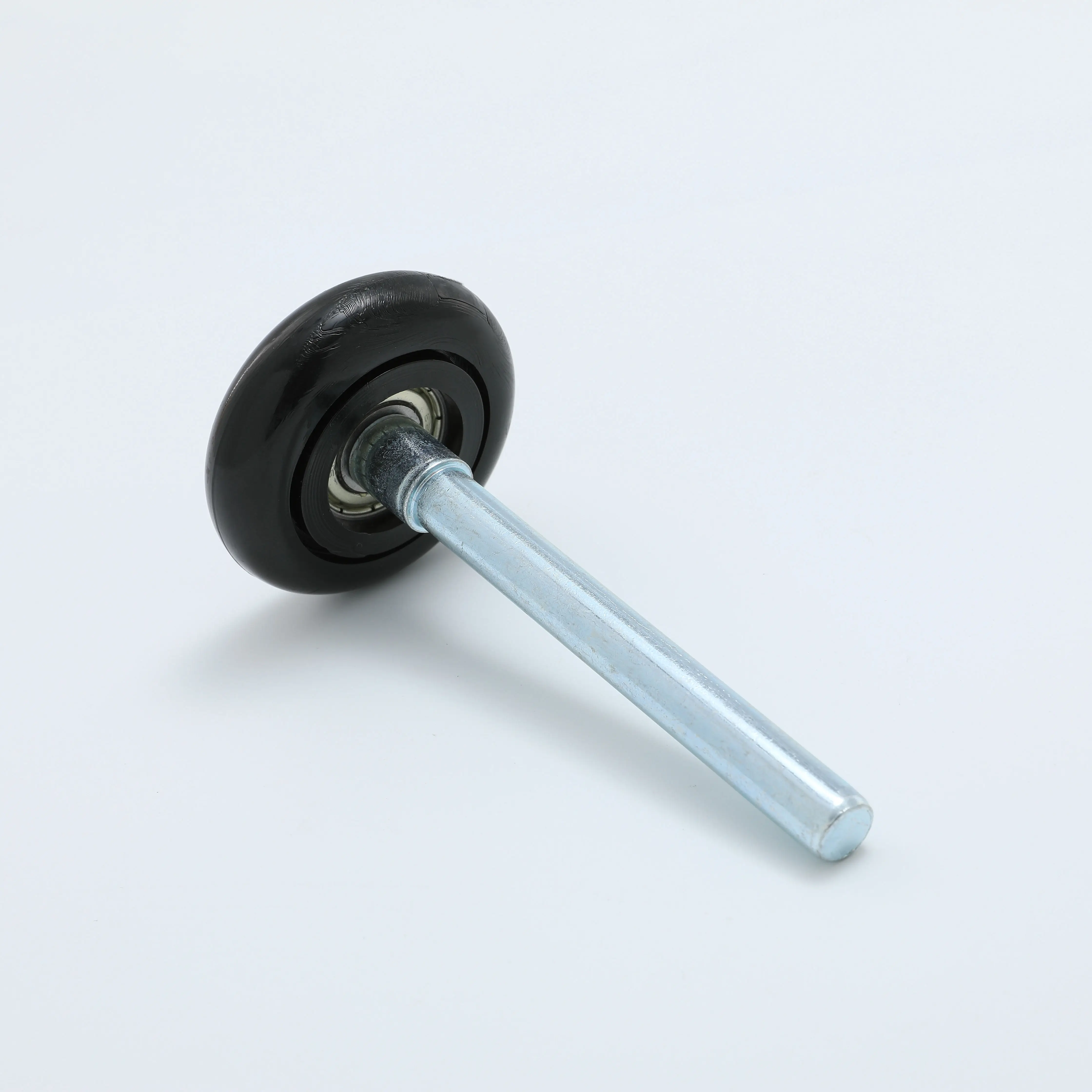 product 60120mm black wheel with 6200 bearing garage door roller-2