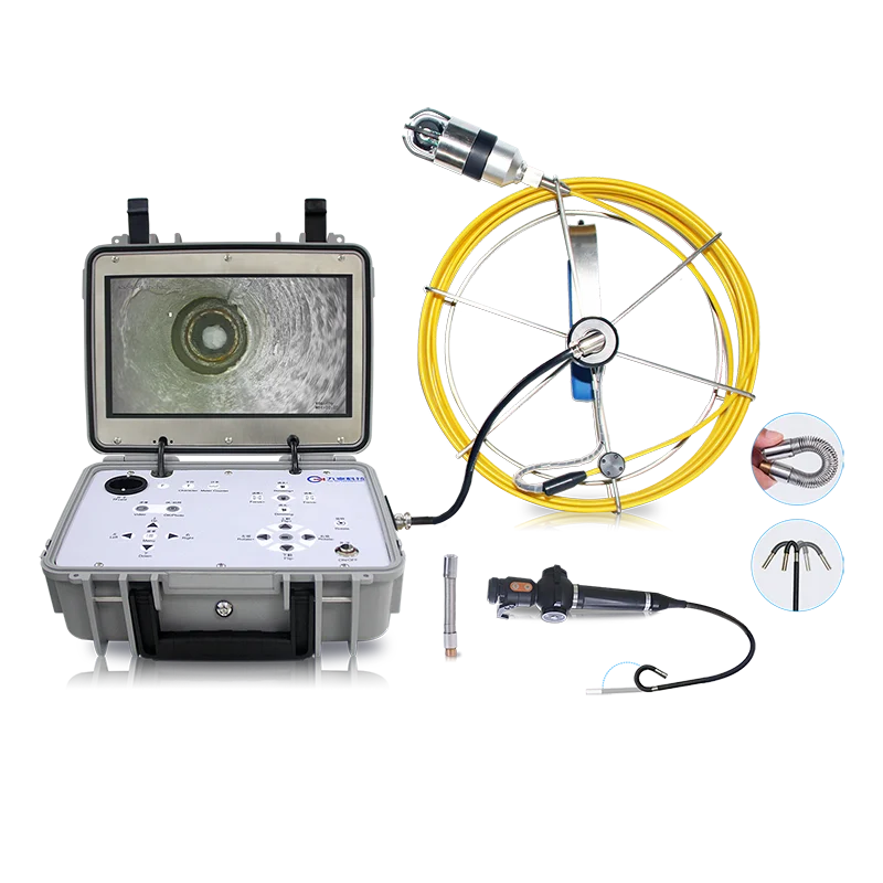 360 Degree Rotation Sewer Pipe Inspection System Drainage Underwater