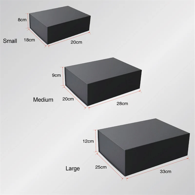 Custom Magnetic Folding Paper Packaging Box With Ribbon Shoe Ribbon ...