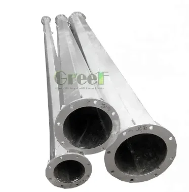 Wind Turbine Generator  Relative Components Pole Factory  Free Standing Mast, Tilt-up Tower
