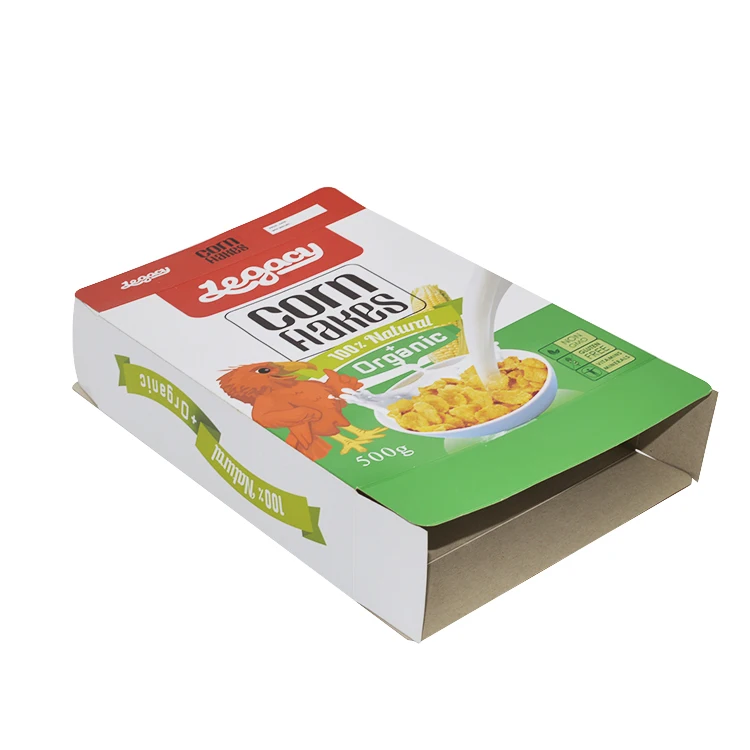 Customize Food Box Packing Mini Small Cornflakes Packaging Nacho Chips Food Boxes Nachos Box
