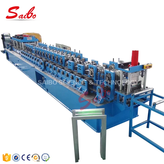 Saibo Rolling shutter door cold roll forming machine for windows
