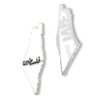 Pin with sticker