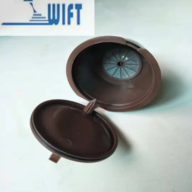 dolce gusto k cups refillable empty plastic coffee filter capsule