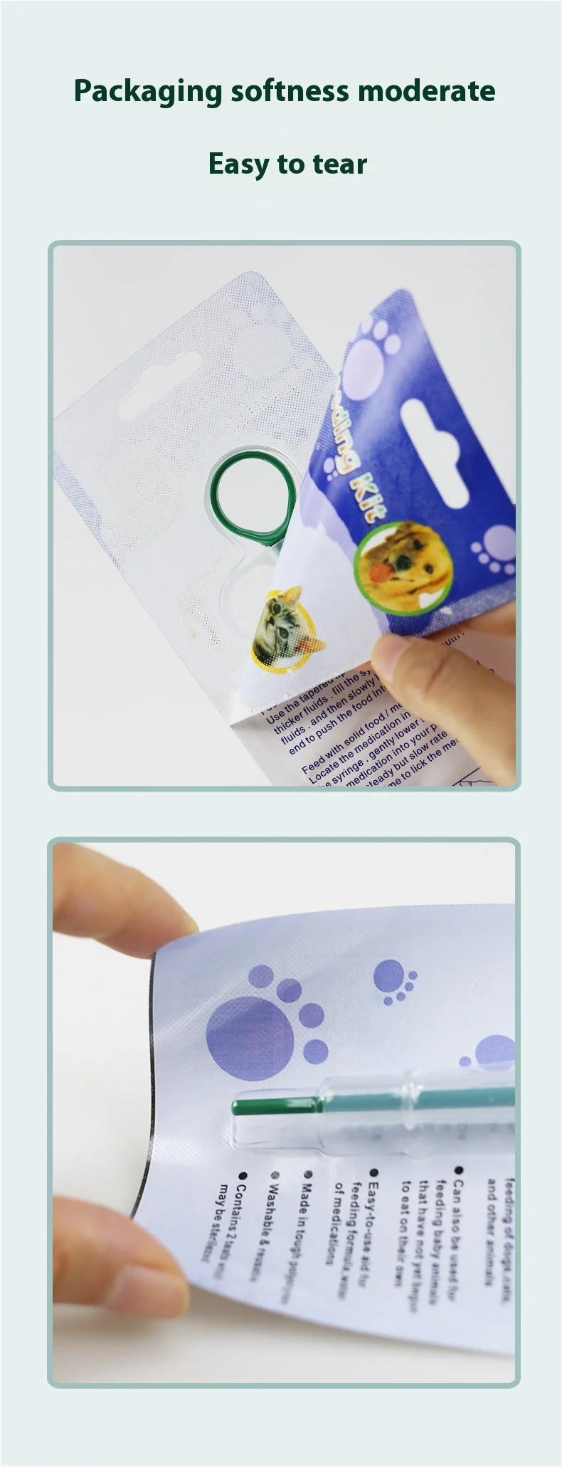 Wholesale  Pet Medicine Feeder Automatic Tablet Water/Milk Syringe Bottle-Shaped Travel Bowls for Cat and Dog Feedings
