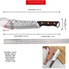 Coltello da cucina marrone con copertura