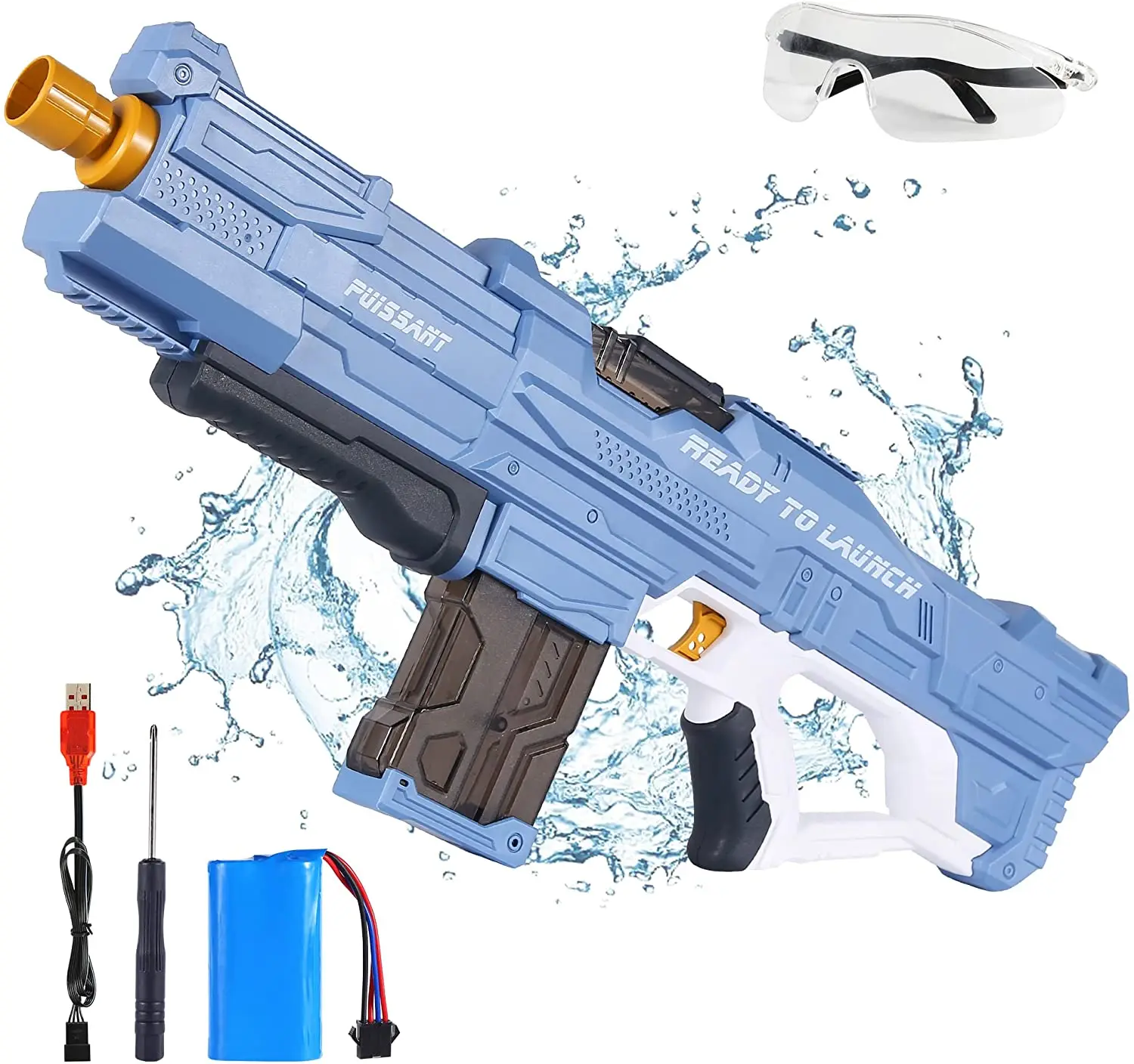 Electric Water Gun Super Soaker With 600cc Capacity Automatic Water Gun ...