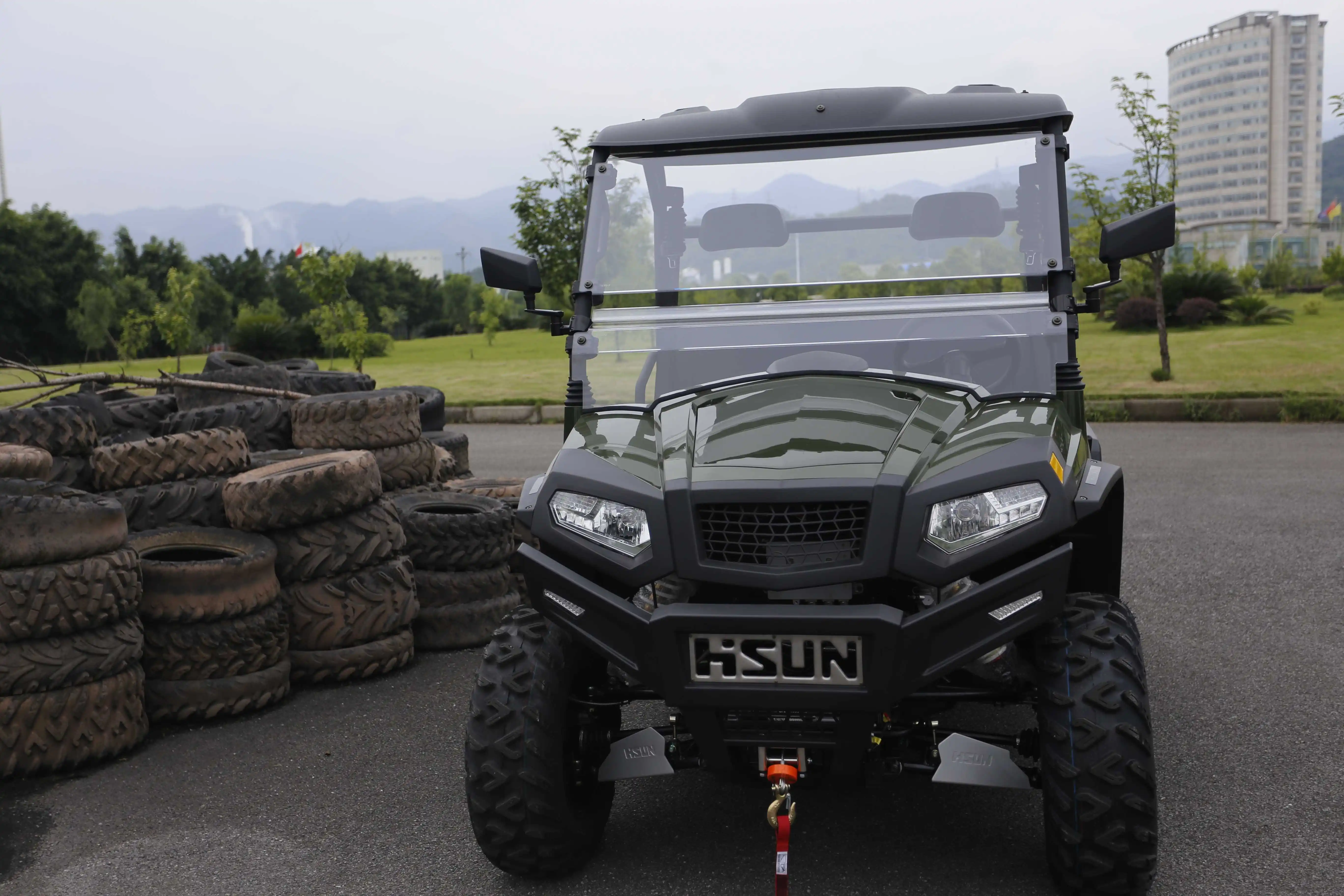 37,5 кВт электрический utv 4x4 сельскохозяйственный Электрический UTV для продажи