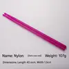 Bacchette in nylon rosso rosa scuro