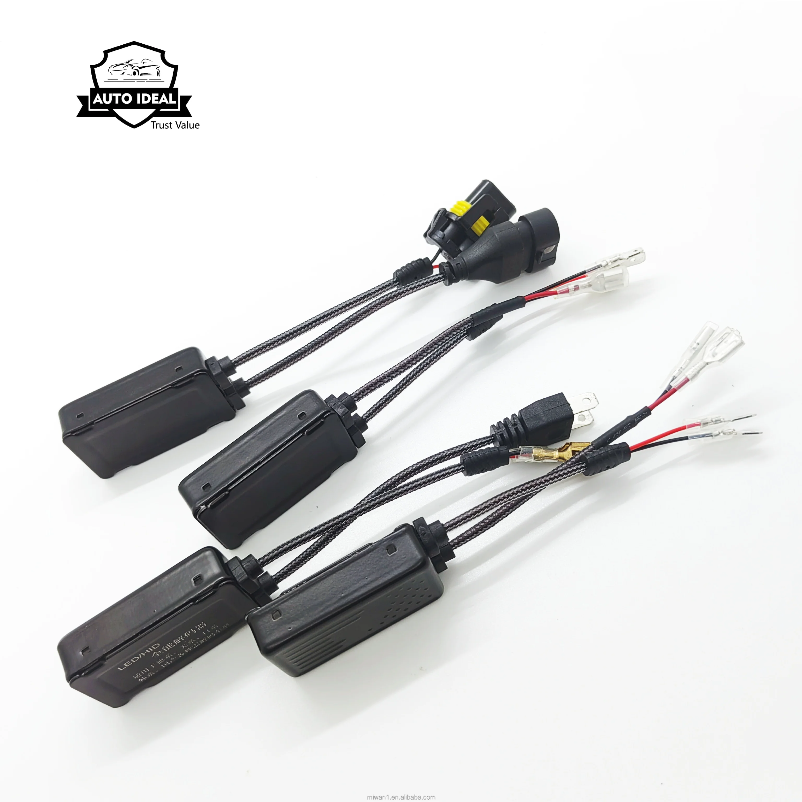 Formula-J87 9005 HB3 LED Resistor Canceller Harness | Anti-Flicker Error Decoder For Headlights