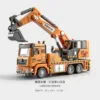 1- Alloy yellow excavator (alloy head)