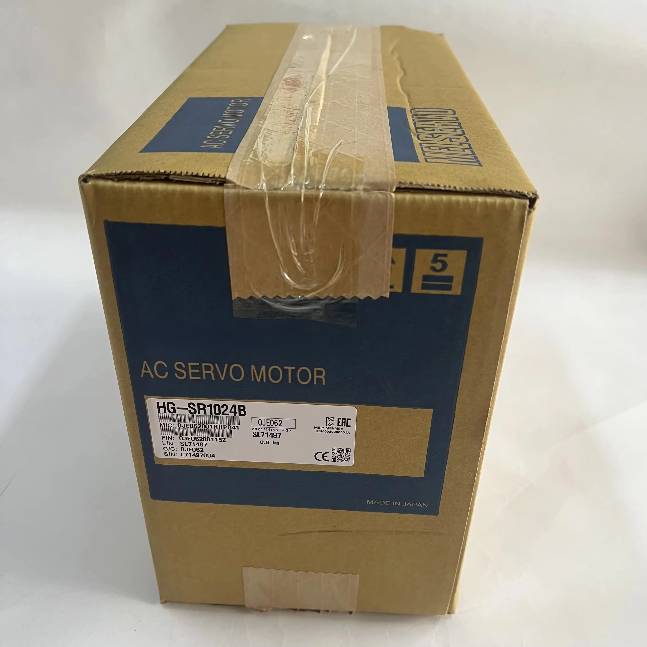 Mitsubishi AC Servo Motor HG-SR1024B