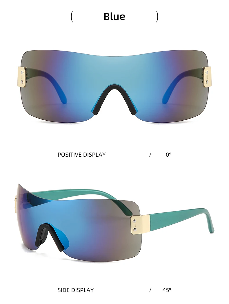 Wholesale Manufacturer Futuristic Uv400 Designer Shades Famous Brands