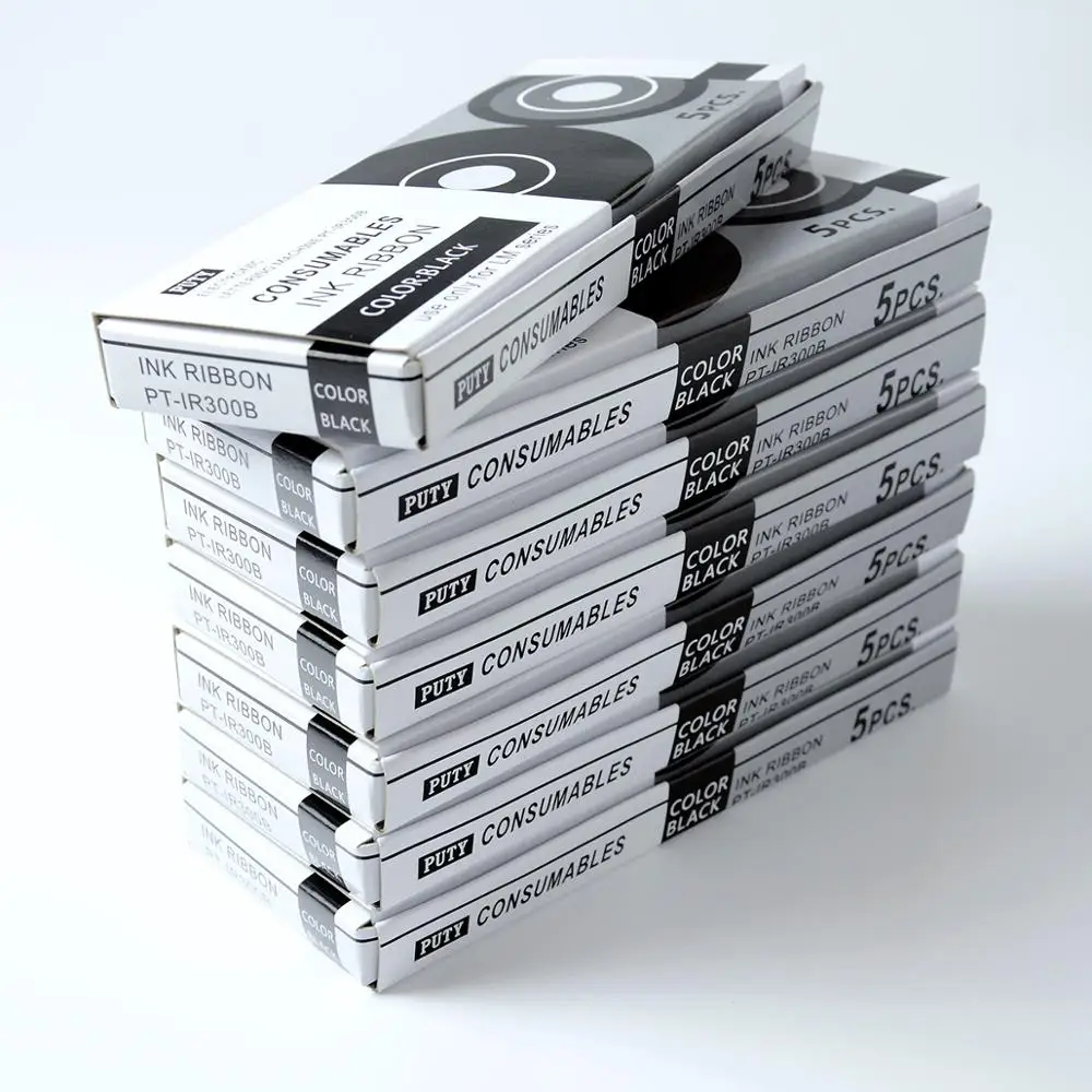 Produktbild von 10er-Pack Tintenbänder LM-IR50B Schwarz – Passend Für Max Letatwin LM-5XX