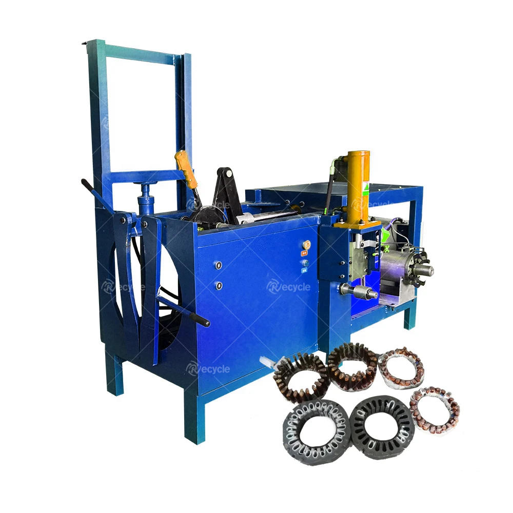 Vertical Stator Coil Winding Machines Electric Motor Stator Recycling