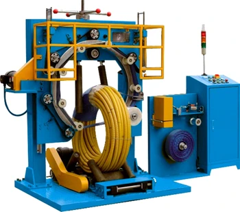 Hose Pipe Steel Cable Packing Packaging Machine  coil wrapping machine