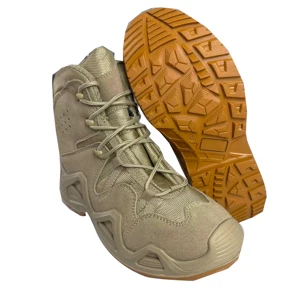 New Lace-up with Zipper Work Foot Wear Anti slip Trekking Boots Lightweight Trail Shoes Mid-top Casual Shoes Durability Sneakers