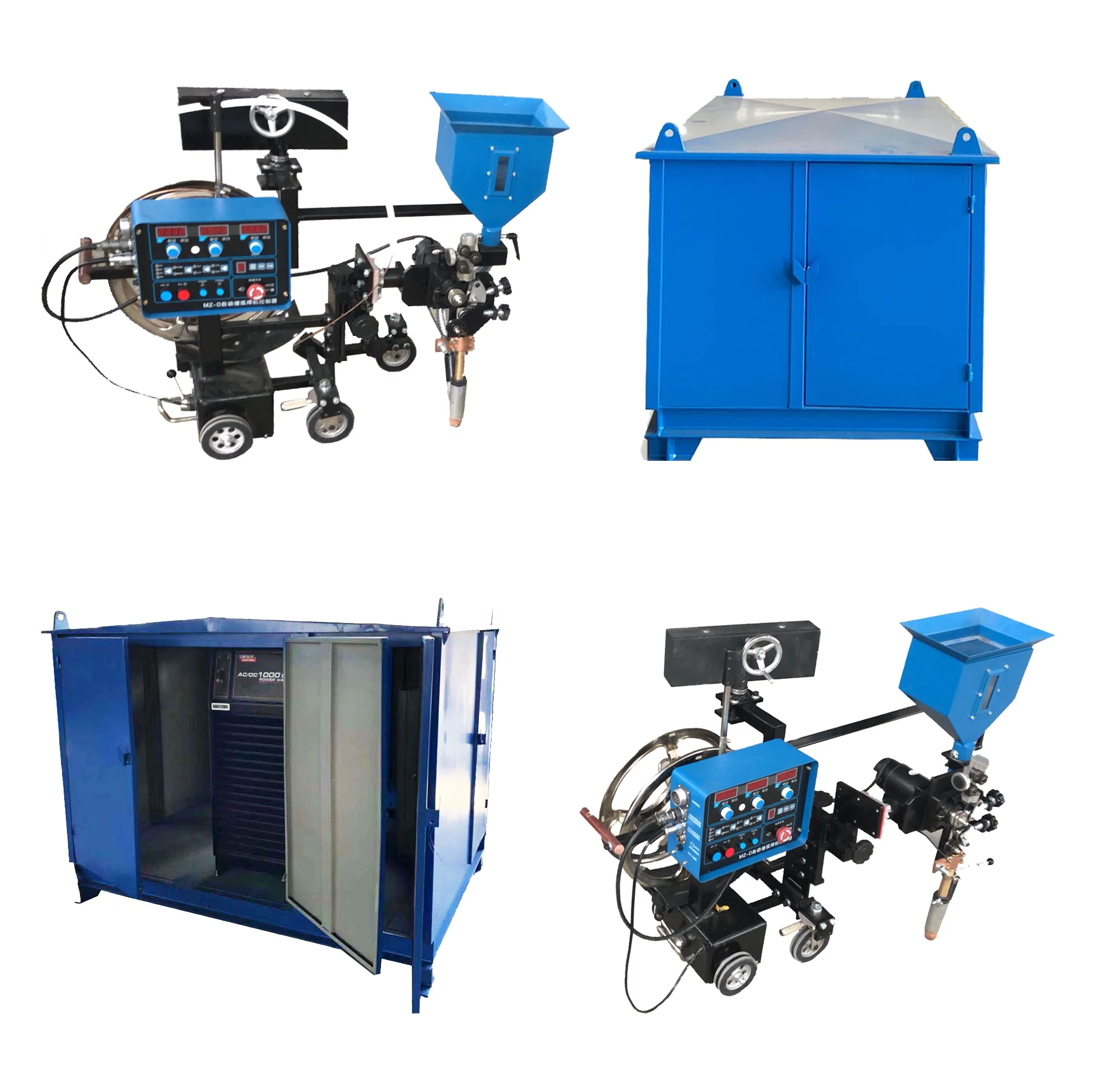 Tank Bottom Plate Welding Machine for Butt Corner Welding Machine on Tank Construction Site