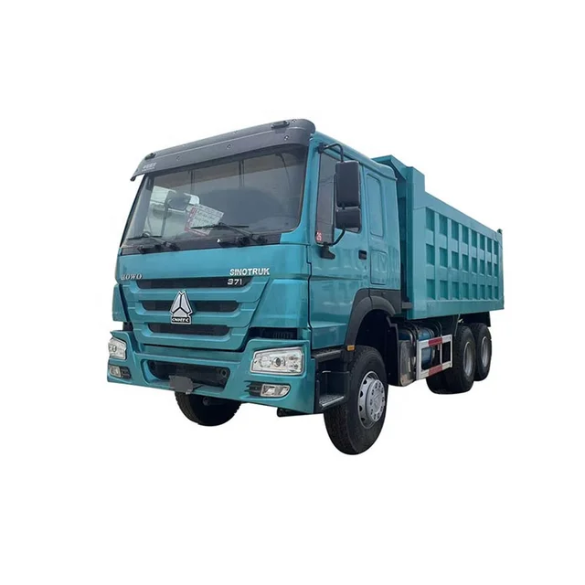 Factory Price 371hp Used Sinotruck Howo With Good Condition Second Hand High Quality Dump Truck  6x4  Tipper Truck