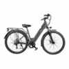 Grey city ebike