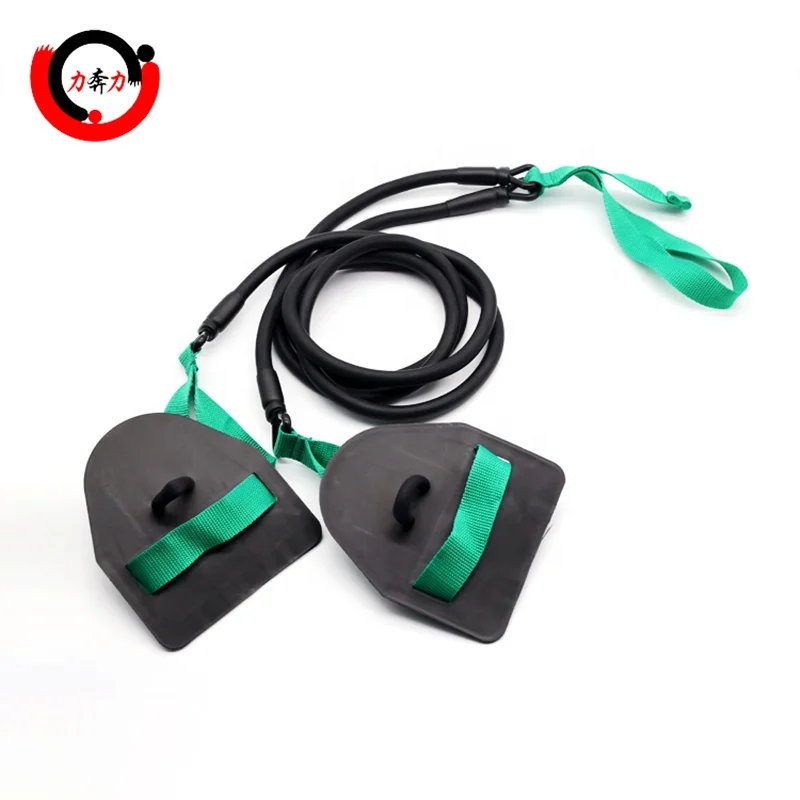 Fasce Di Resistenza Per Nuoto - Con Pagaie, Allenamento Dryland Per Nuotatori - Foto 6