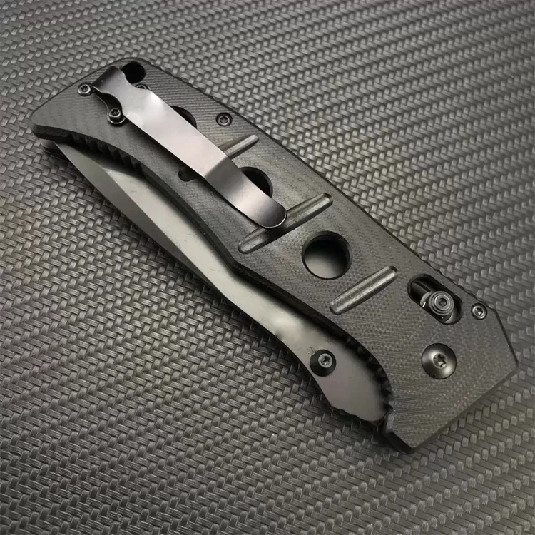 Adamas 275 Axis Manual Tactical Folding Knife G10 Handle Khaki Black