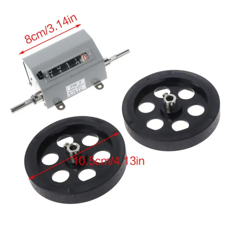 5 Digits Z96-F Scroll/Rolling Wheel Counter Textile Machinery Meter - Counting Measuring Length