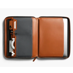 Custom Microfiber Leather Camel 13 Inch Luxury Laptop Tablet Sleeve Case Zip Bag for Macbook