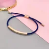 rose gold+Blue rope