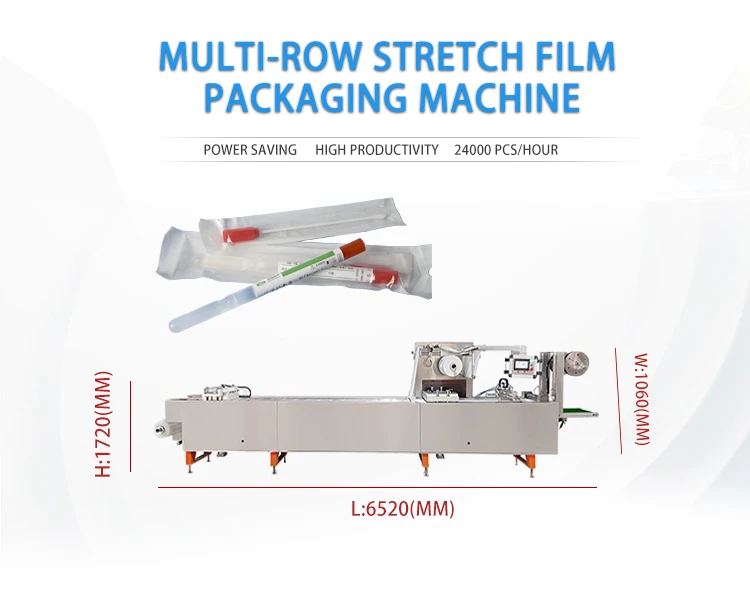 Stew Packaging Automatic Vacuum Thermoforming Machine for Food Packaging