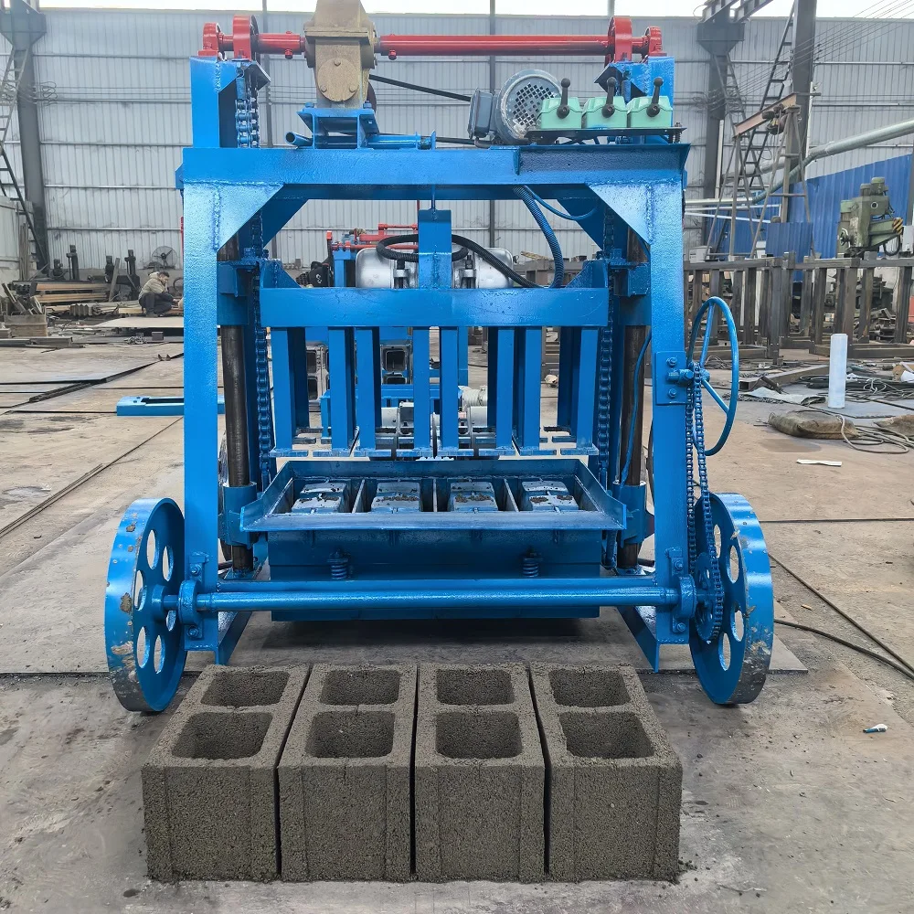 Hydraulic Pressure Bricks Manufacturing Large Mobile Hollow Brick ...
