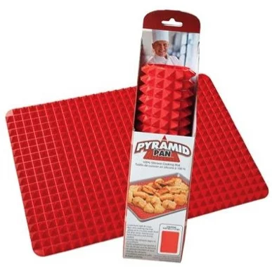 Pyramid Silicone Baking Mat Non-stick Fat Reducing Sheet Cooking Pan Heat Resistant Silicone Mat for Oven Grilling BBQ manufacture