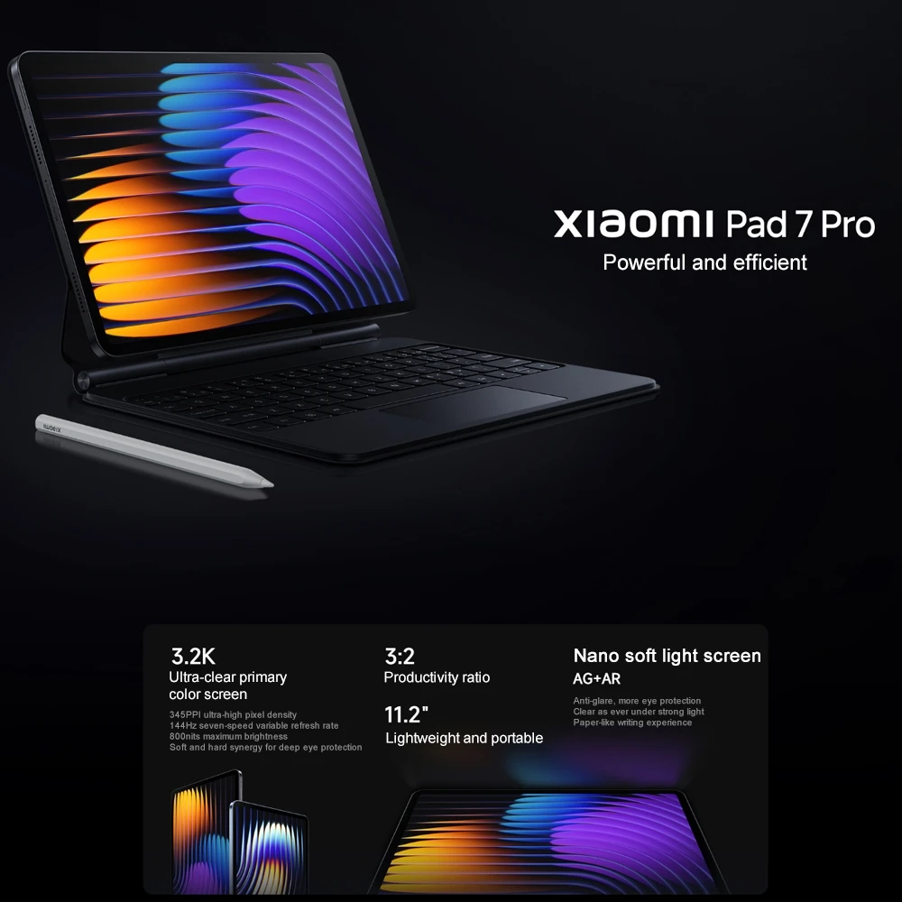 Xiaomi Pad 7 Pro - 11.2 Inch Tablet with 12GB RAM & 512GB Storage