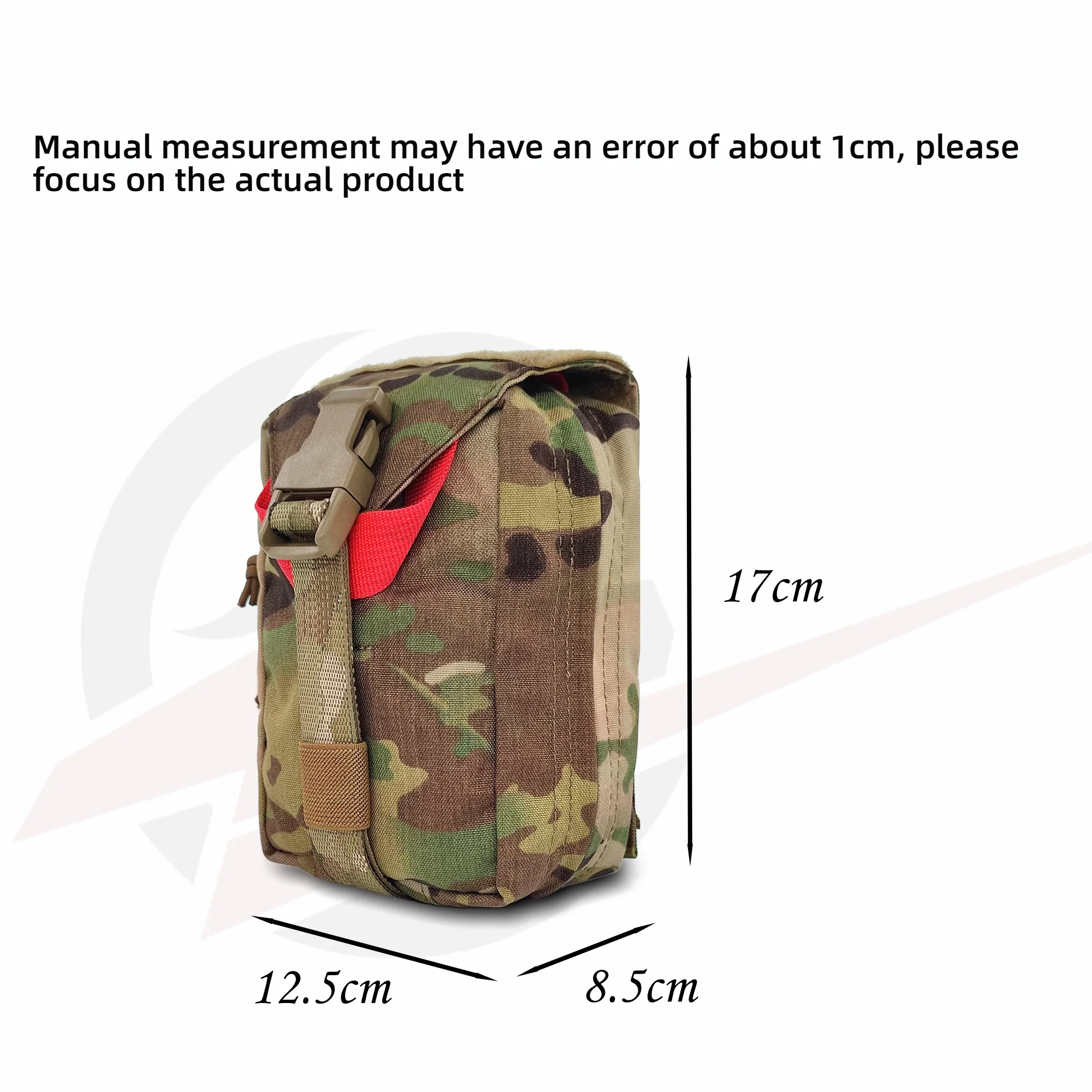 Bolsa médica estilo táctico IFAK con sistema de sujeción