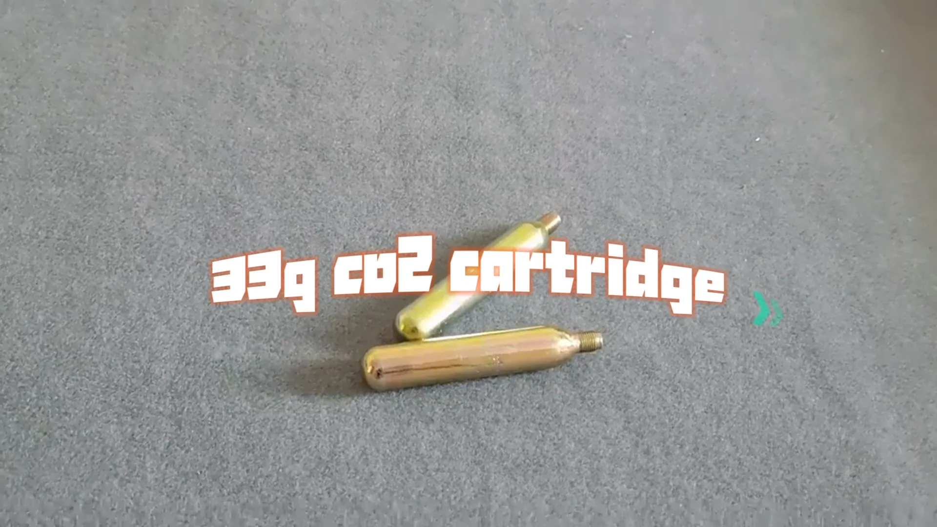 Co2 Life Jacket Cartridge Airbag Cartridge 33g Cylinder Food Grade 33g