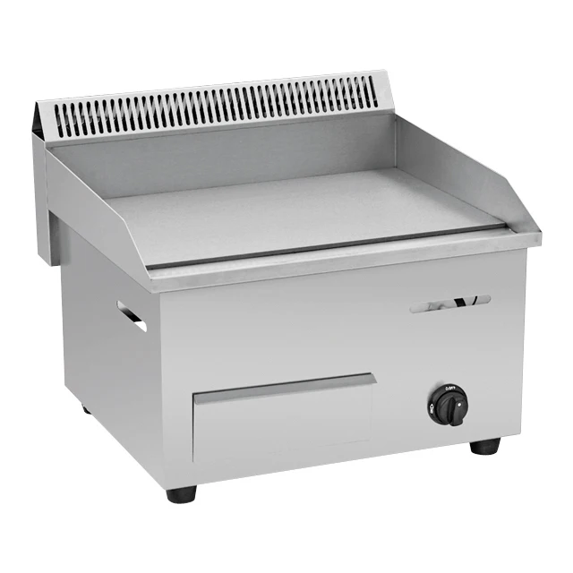 High Quality Large Size Restaurant Kitchen Equipment Commercial Stainless Steel Gas Teppanyaki