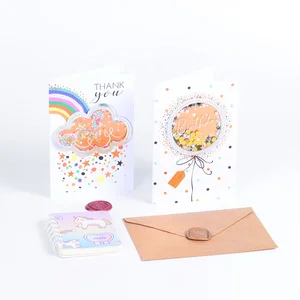 Business Custom Logo Eco-Friendly Thank-You & Invitation Cards with Custom Size and CMYK Color-Wholesale