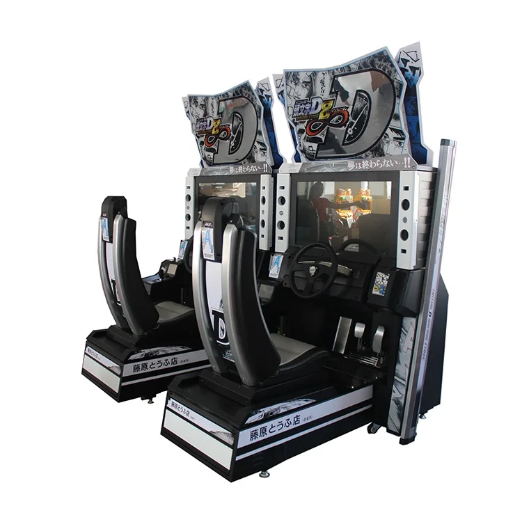 32 LCD Driving Gaming Simulator Car Racing Outrun Coin Operated Car Racing Arcade Games Machine