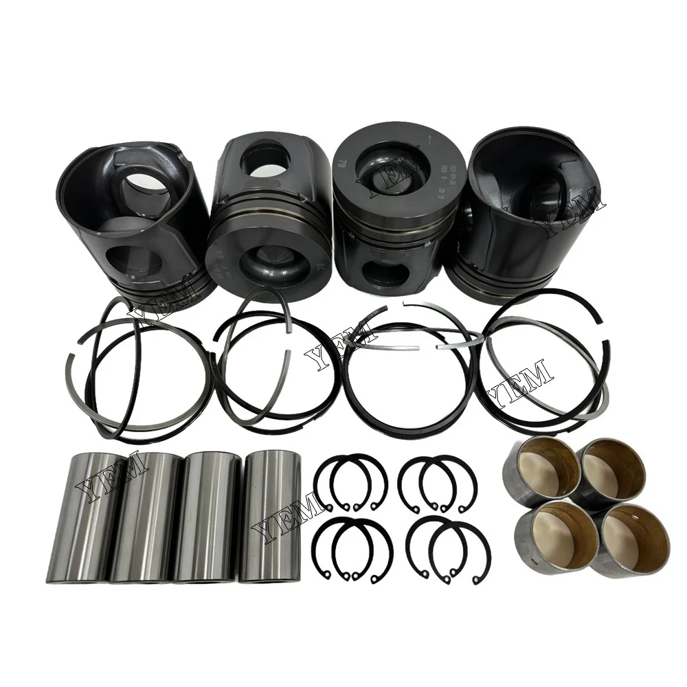 Piston Kit Fit for SDEC D4114ZG3B Engine
