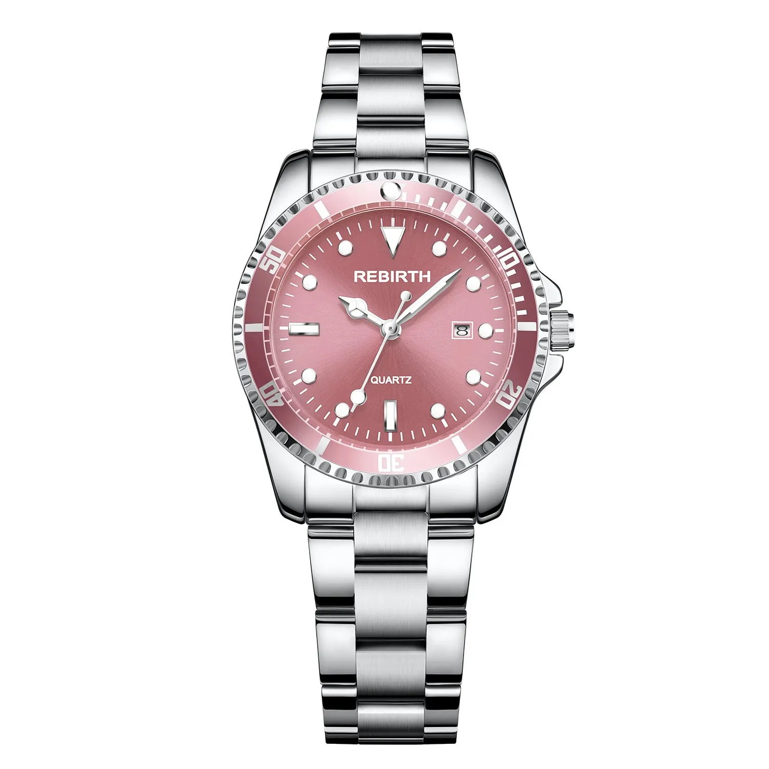 Elegant Alloy Mesh Strap Women's Quartz Watch